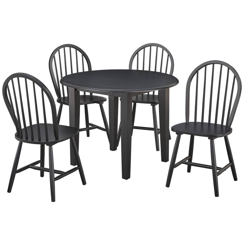Simple Living Franklin Solid Wood Spindle Dining Chair (Set of 2)