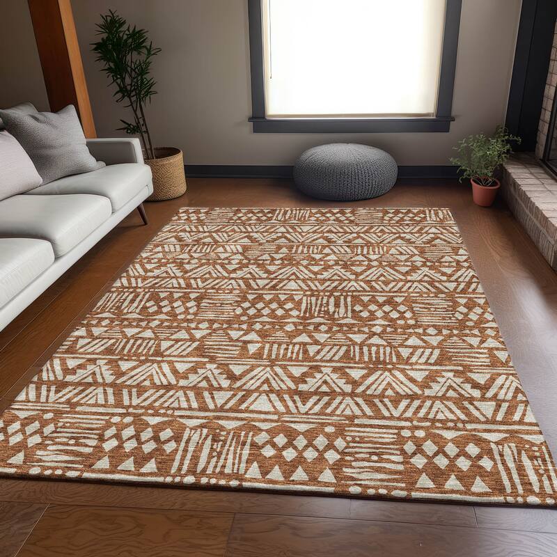 Premium Washable Super Soft Boho Modern Global Mayfield Rug
