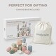 preview thumbnail 21 of 26, Stacking Rocks, 36 pcs Wooden Stacking Stones by Comfy Cubs