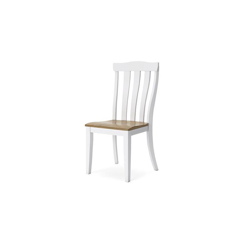 Signature Design by Ashley Ashbryn White/Brown Dining Table and 6 Chairs