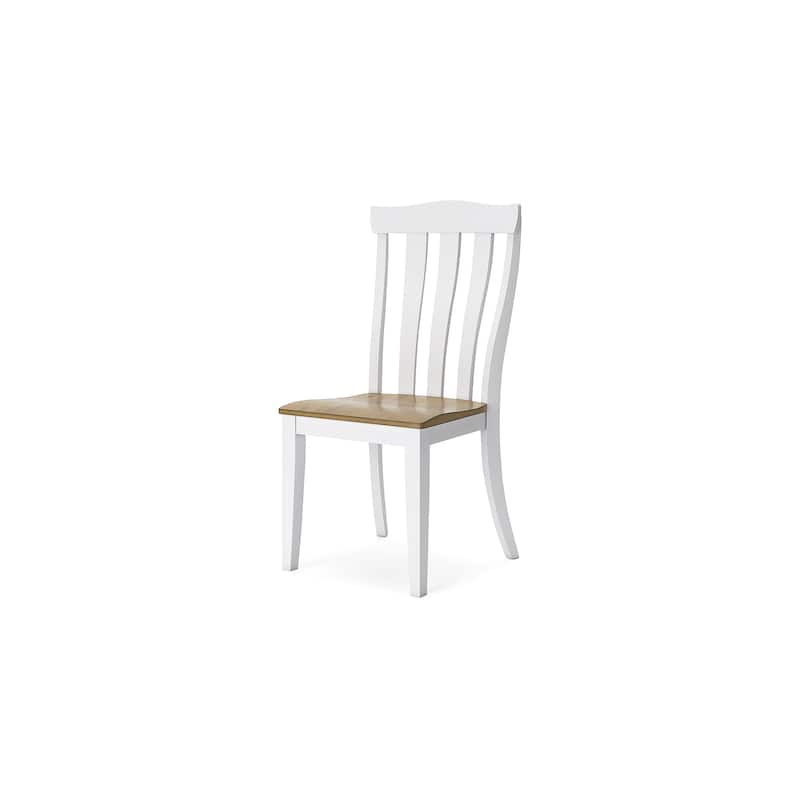 Signature Design by Ashley Ashbryn White/Natural Dining Chair - 19.25" W x 20.63" D x 40.25" H
