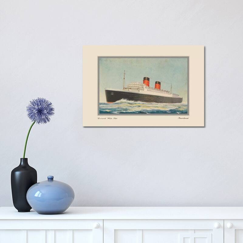 iCanvas "Vintage Cruise I" by Unknown Artist Canvas Print - 12x18x1.5