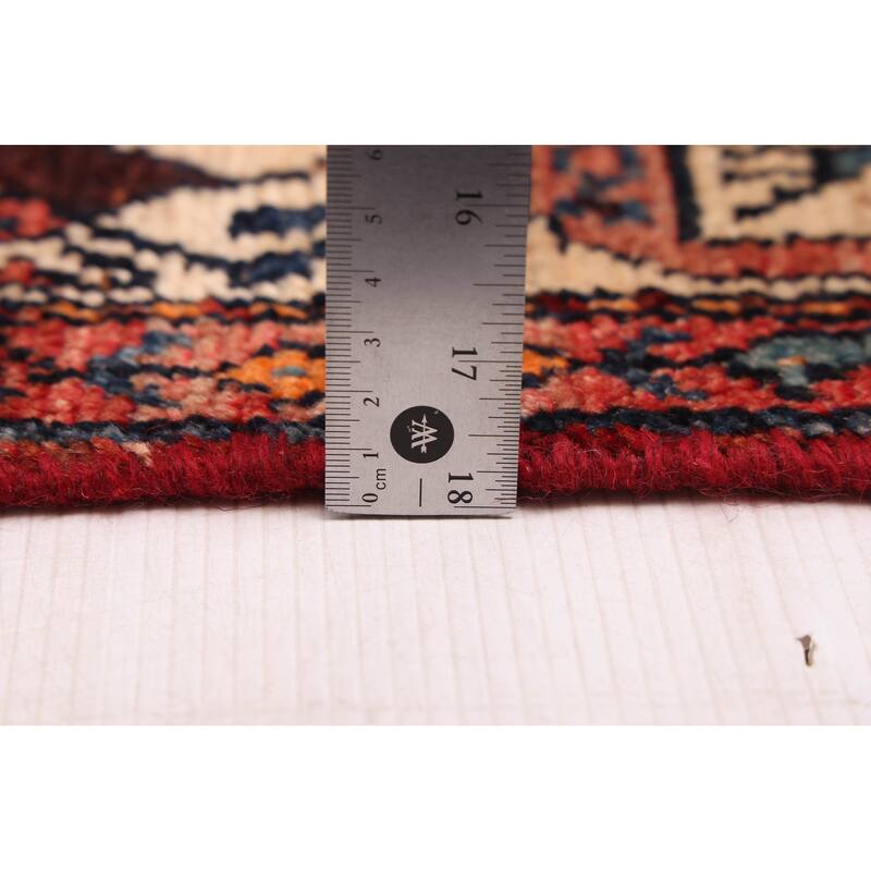 ECARPETGALLERY Hand-knotted Konya Anatolian Dark Red Wool Rug - 4'0 x 7'8