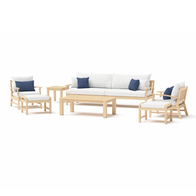 Kooper 8 Piece Sunbrella Outdoor Patio Sofa & Club Chair Set