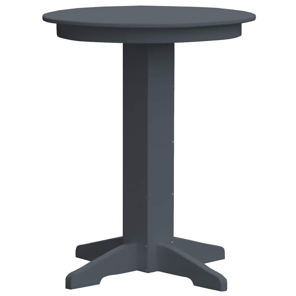 Poly Lumber Round Bar Table