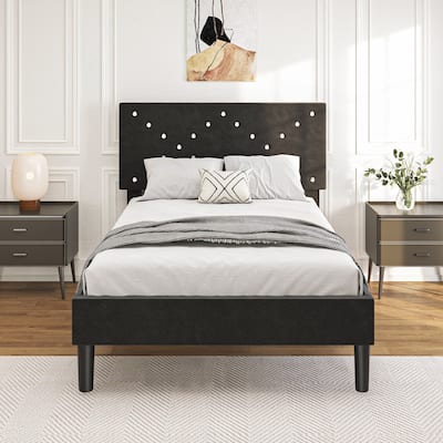Premium Upholstered Platform Bed for Ultimate Comfort and Durability