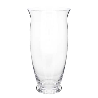 Bouquet Clear Glass Vase