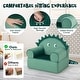 preview thumbnail 6 of 8, Costway Kids Sofa Foam Filled Armchair Dinosaur Cuddly Toddler Couch - See Details