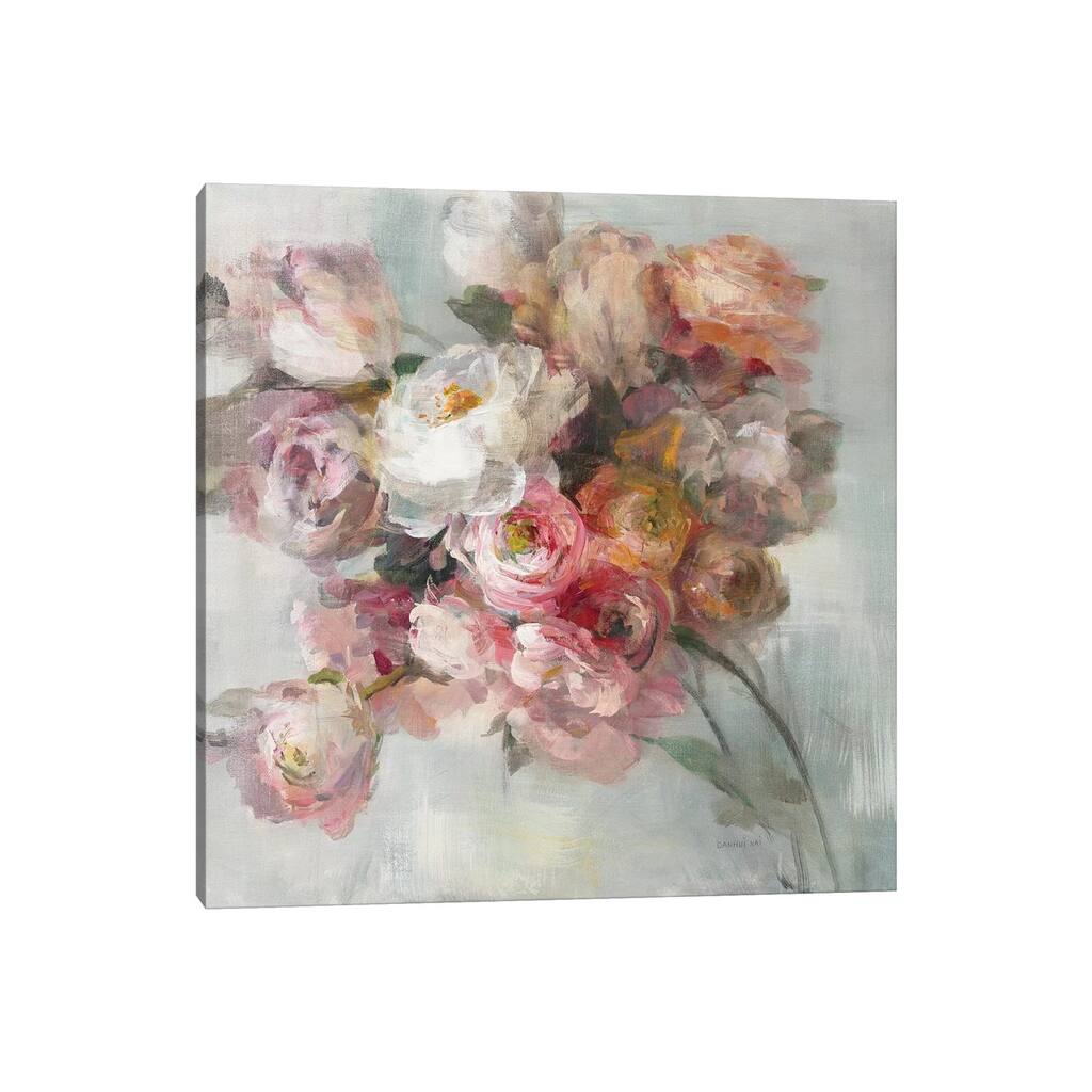 iCanvas "Blush Bouquet" by Danhui Nai Canvas Print
