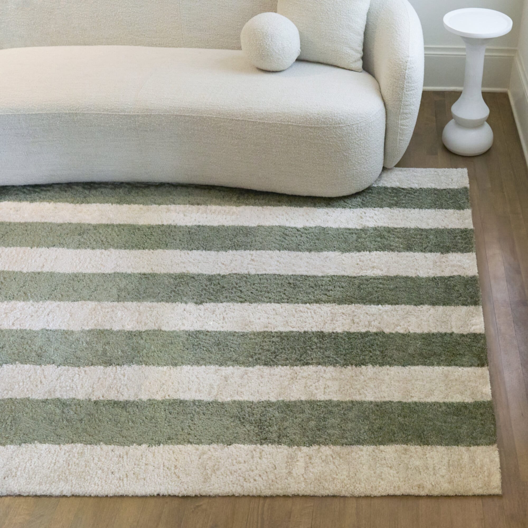 Edan Striped Recycled Area Rug