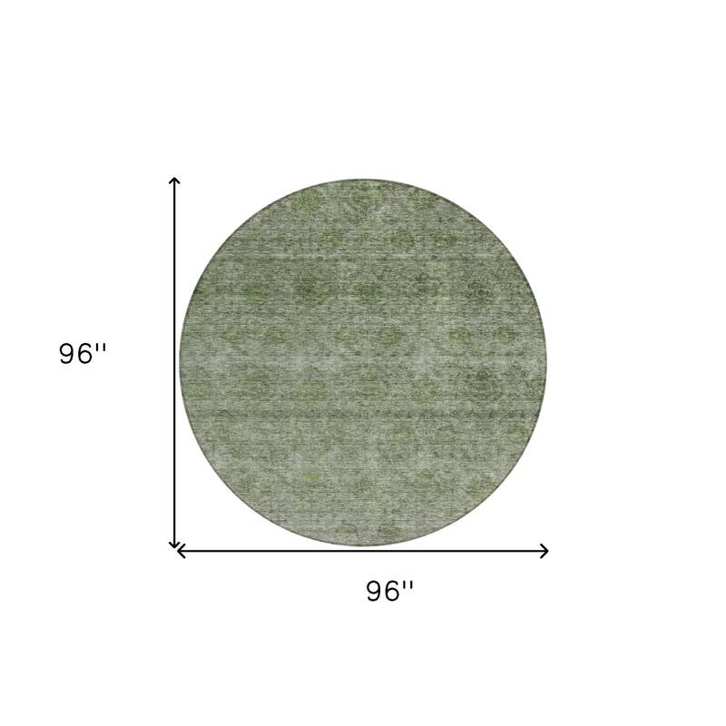 HomeRoots Floral Transitional Rectangle Outdoor Rug