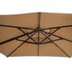 preview thumbnail 20 of 29, Pellebant 10 ft Double Top Cantilever Umbrella with Base