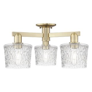 Innovations Lighting Endless Possibilities Arcadia - Niagara - 3 Light 24" Semi-Flush Mount