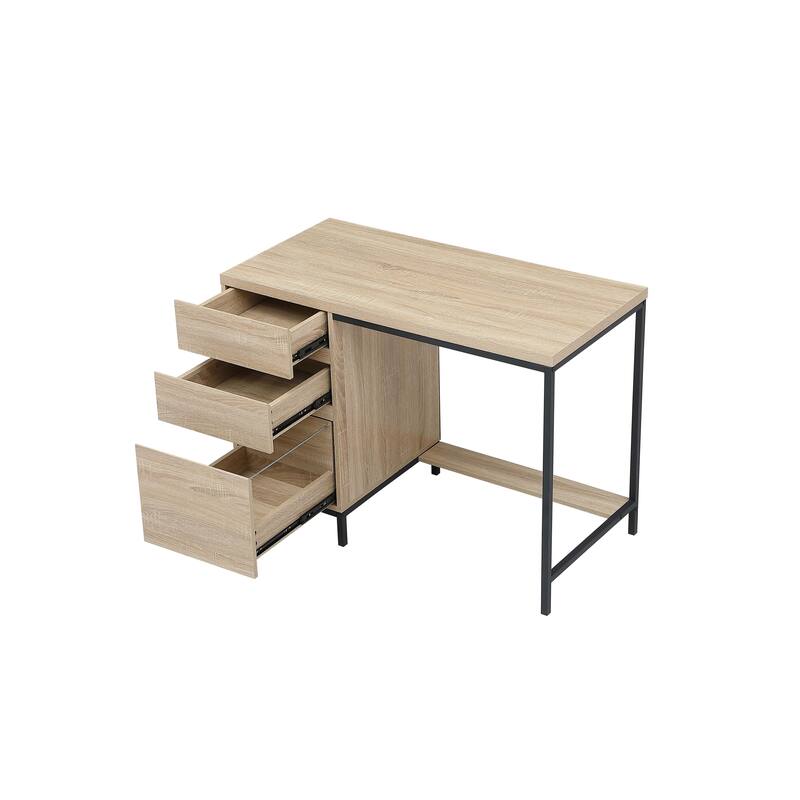 Montague 42 Inch Desk in Mango Wood