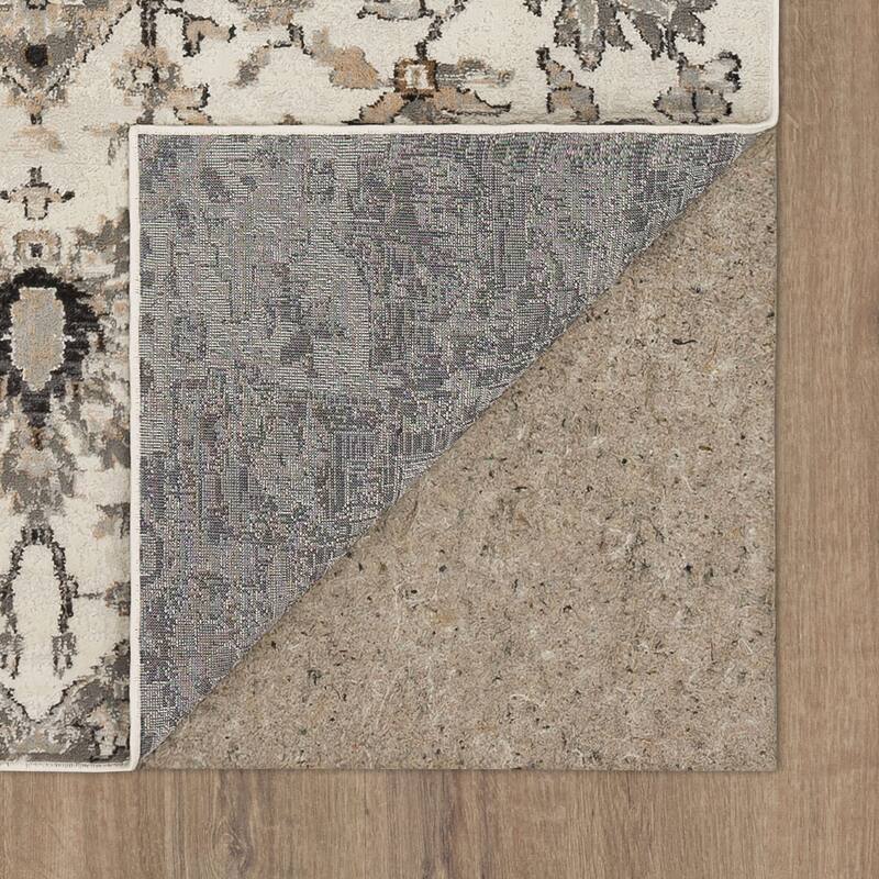 Mohawk Home Pandora Floral Ornamental Medallion Woven Area Rug