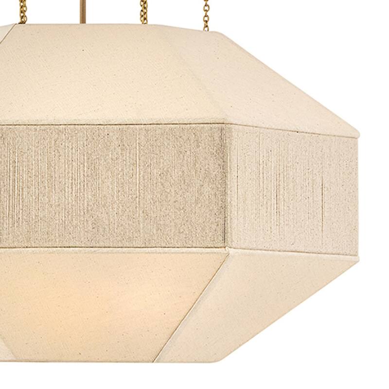 Hinkley Lighting 47494 Lyla 4 Light 24" Wide Drum Chandelier with