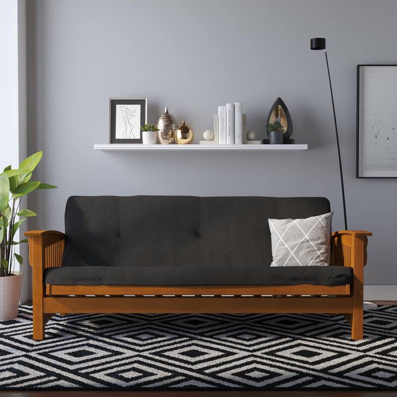 DHP Eve 6 Inch Thermobonded High Density Polyester Fill Futon Mattress