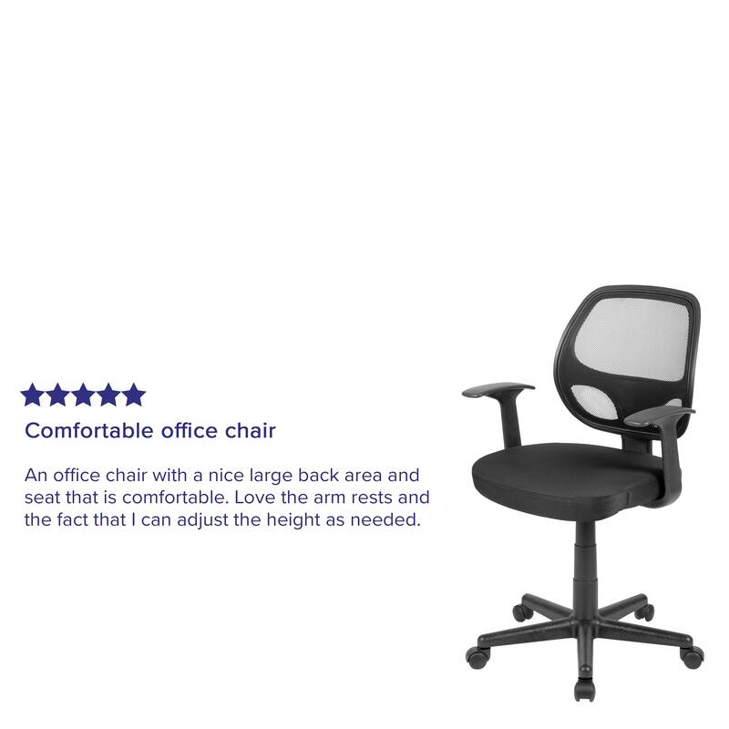 Mid-back Mesh Swivel Ergonomic Office Chair