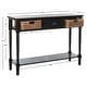 preview thumbnail 17 of 63, SAFAVIEH Christa Console Storage Table - 42"W x 14"D x 32"H