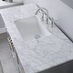 preview thumbnail 38 of 110, Altair Isla Single Bathroom Vanity Set and Aosta White Countertop with Mirror