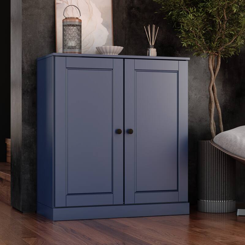 100% Solid Wood 3-shelf Bookcase with Optional Doors by Palace Imports