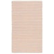 preview thumbnail 65 of 84, SAFAVIEH Handmade Flatweave Montauk Adrian Casual Cotton Rug 3' x 5' - Orange/Ivory - Rectangle