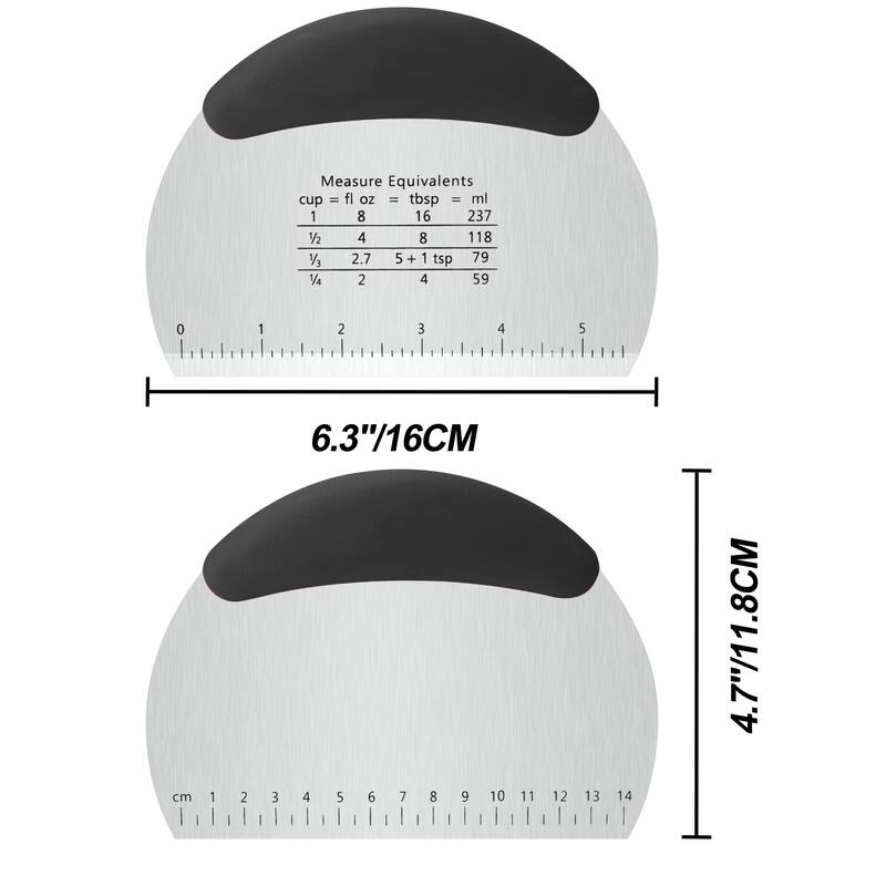 Stainless Steel Non-Stick Semicircle Pizza Cutter for Kitchen
