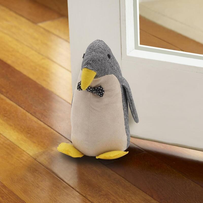 Elements Set of 3 Animal Fabric Weighted Door Stoppers