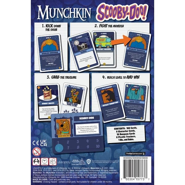 MUNCHKIN: Scooby Doo Card Game | Based on The Steve Jackson Munchkin Series  - Bed Bath & Beyond - 40894727