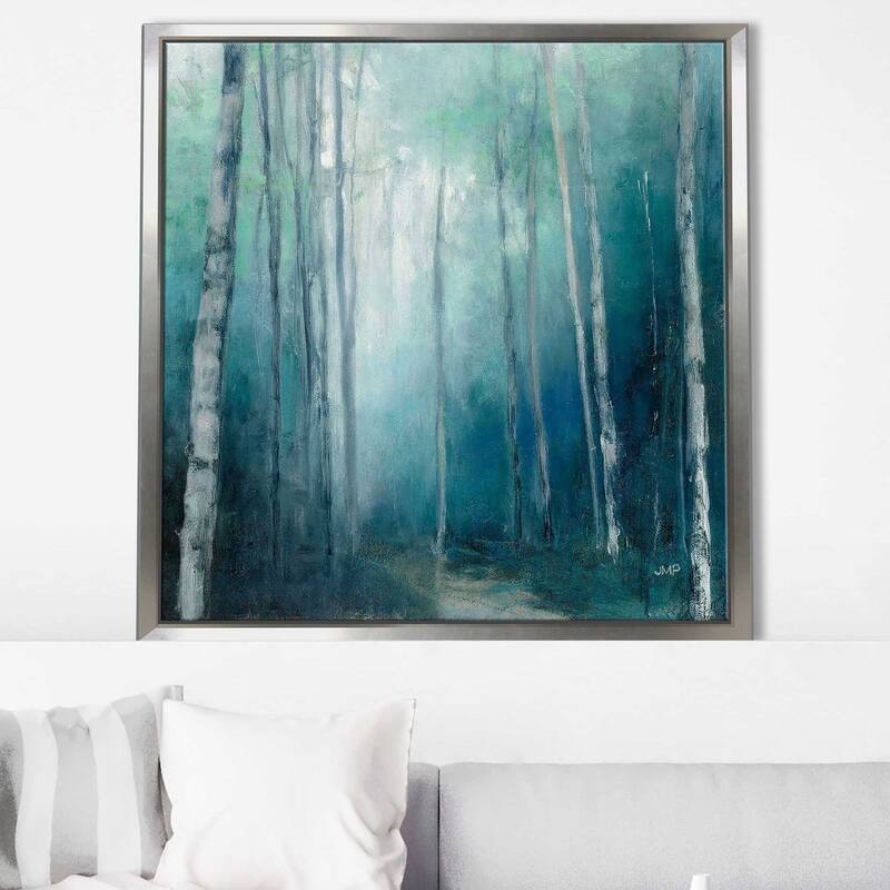 "To the Woods Crop" Print on Floating Canvas