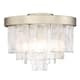 Option White Gold with Hammered Water Glass