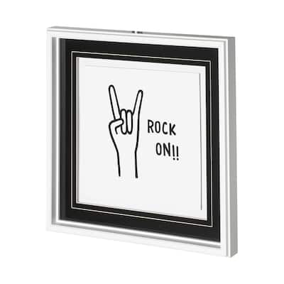Rock On Framed Art Print