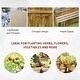 preview thumbnail 4 of 9, Outsunny Natural Rustic Distressed Wood Planter Box