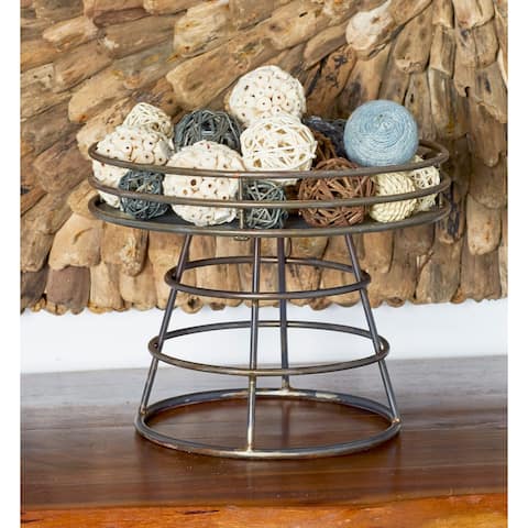 Multi Dried Plant Material Coastal Orbs & Vase Filler Nature (Set of 3) - 5 x 5 x 12Round