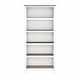 preview thumbnail 31 of 72, Bush Furniture Key West Tall 5 Shelf Bookcase with Adjustable Shelves