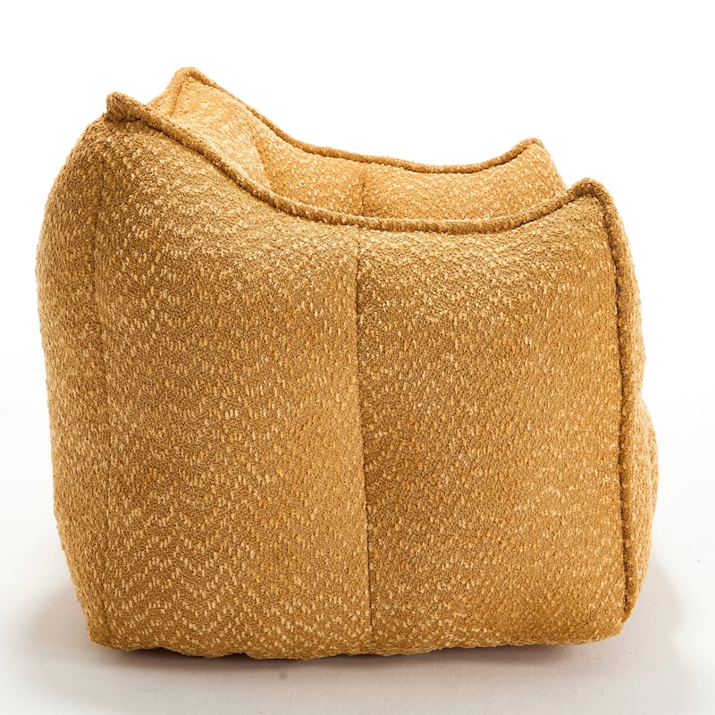 Sofa Chairs with Highly Resilient Foam for Living Rooms and Bedrooms, Comfortable Square Sofas, Bean Bag Chairs for Adults
