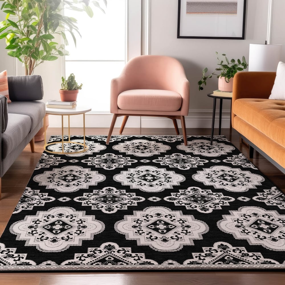 Premium Washable Super Soft Global Glam Mayfield Rug