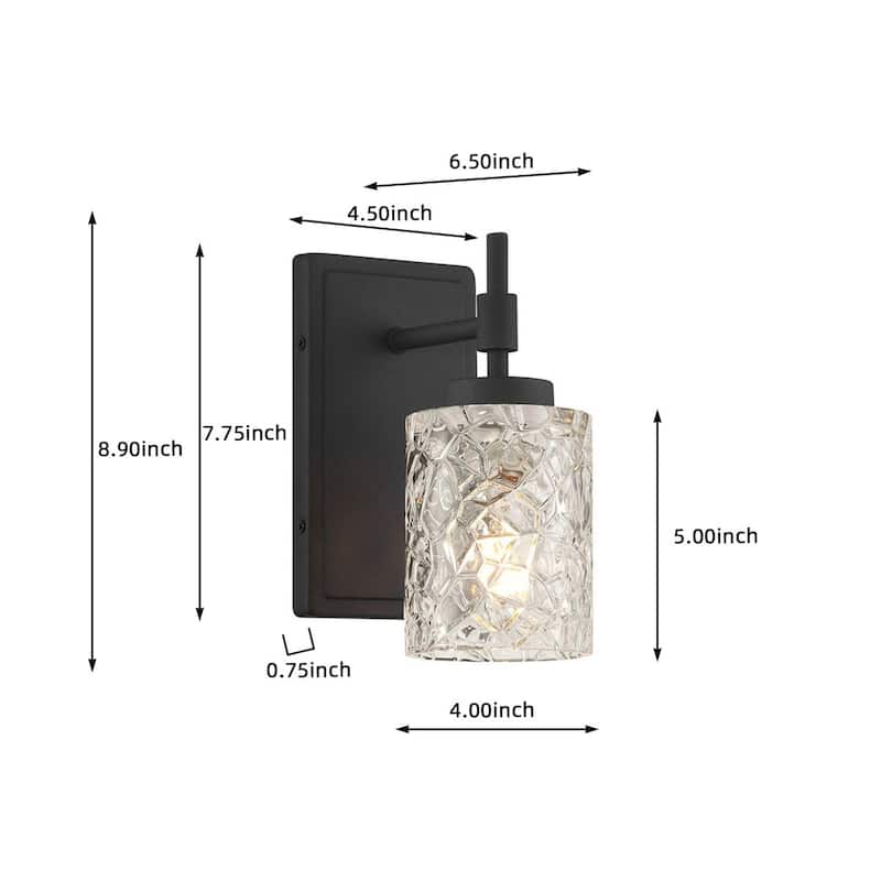 Acroma 1 - Light Dimmable Steel Armed Sconce