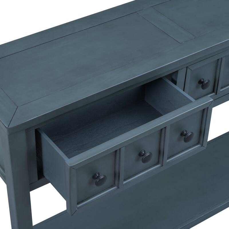 Rustic Entryway Console Table