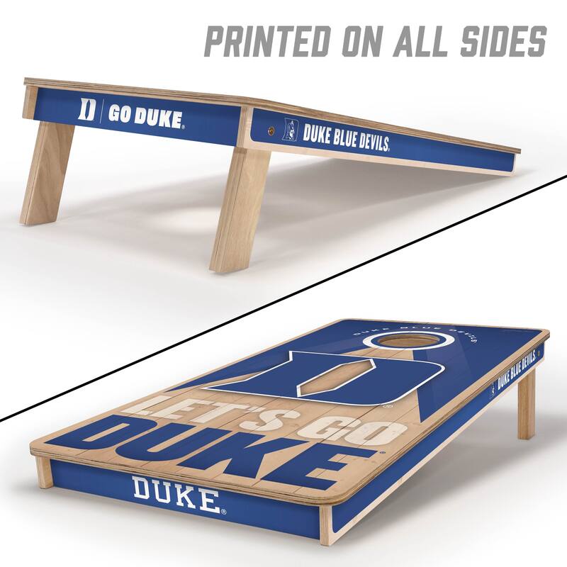 Duke Blue Devils NCAA 2x4 Professional Cornhole Board Set