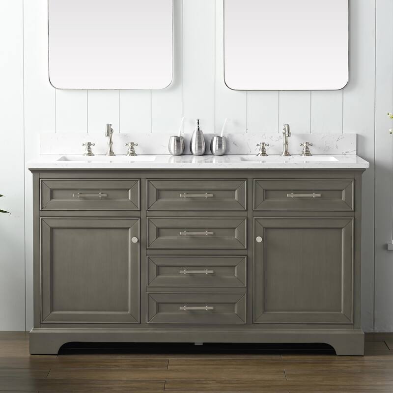 Sudio Design Thompson 60" Double Bathroom Vanity