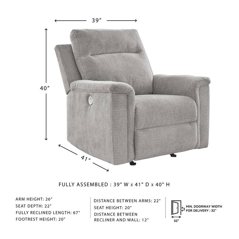 Signature Design by Ashley Barnsana Power Recliner