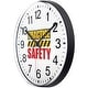Infinity Instruments Prosaic ITC Practice Safety Wall Clock, Black, 12 ...