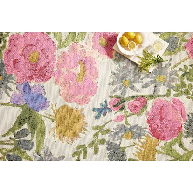 Alexander Home Botanical Garden Indoor / Outdoor Area Rug