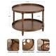 preview thumbnail 26 of 28, Kate and Laurel Bellport Round Wood Coffee Table