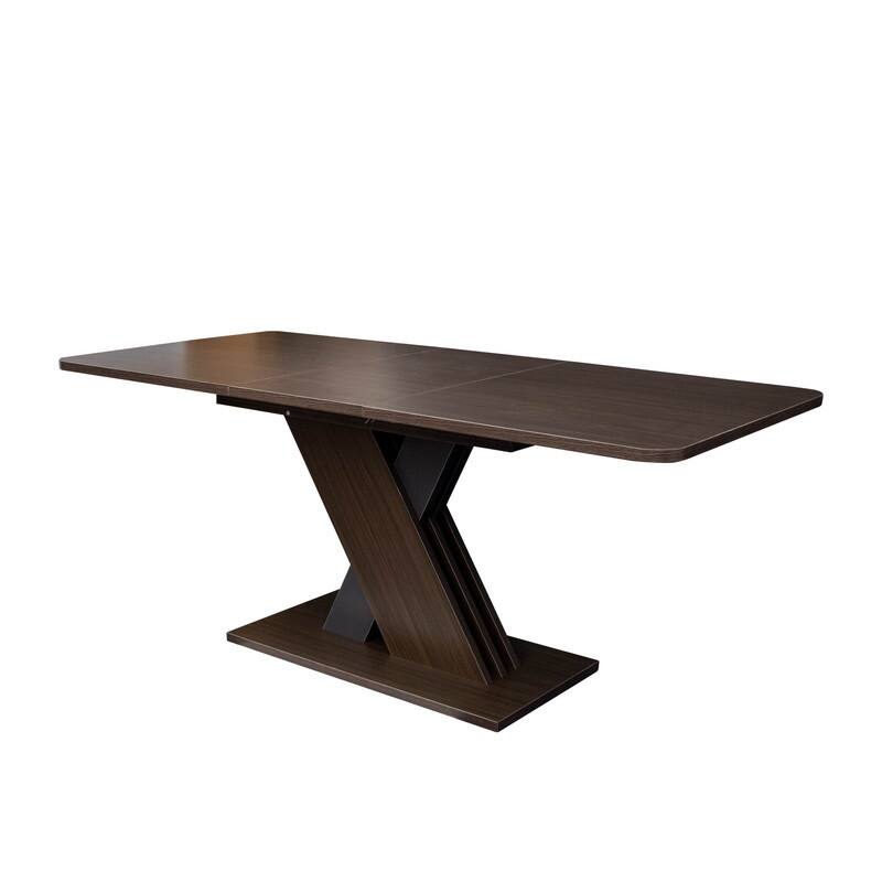 Stylish Design Traditional Extendable Console Table Dining Table