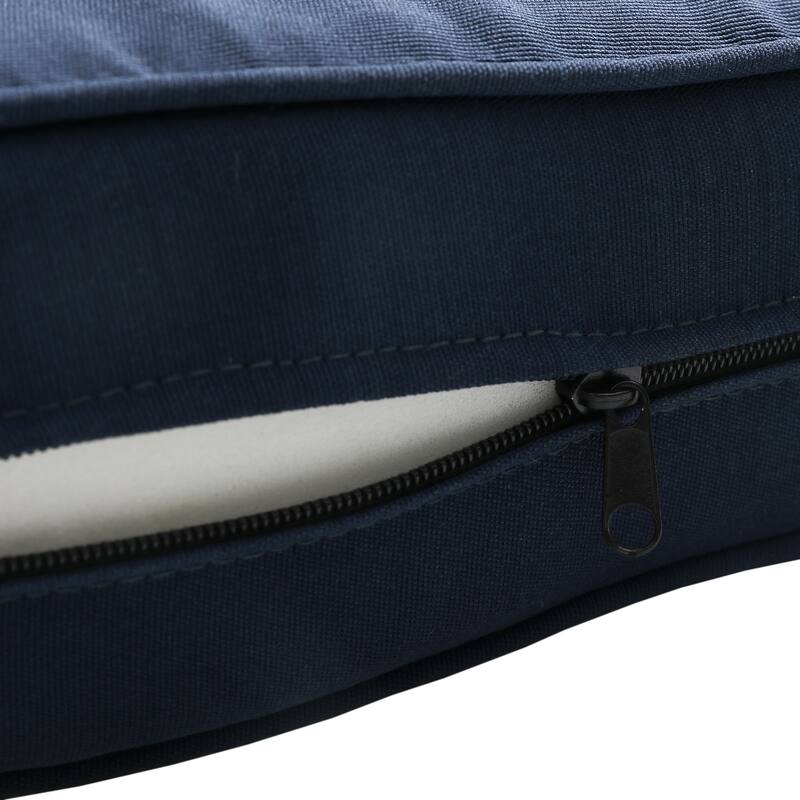 Outdoor Waterproof Rectangle Deep Seat Chair Cushion