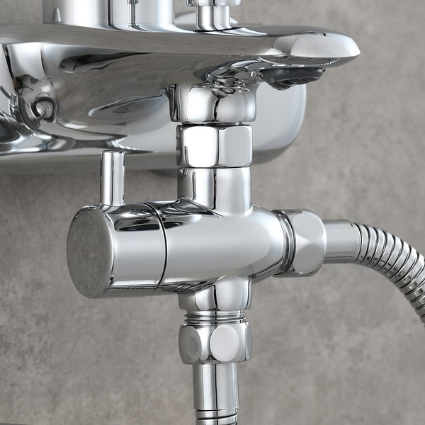 Shower diverter valve top