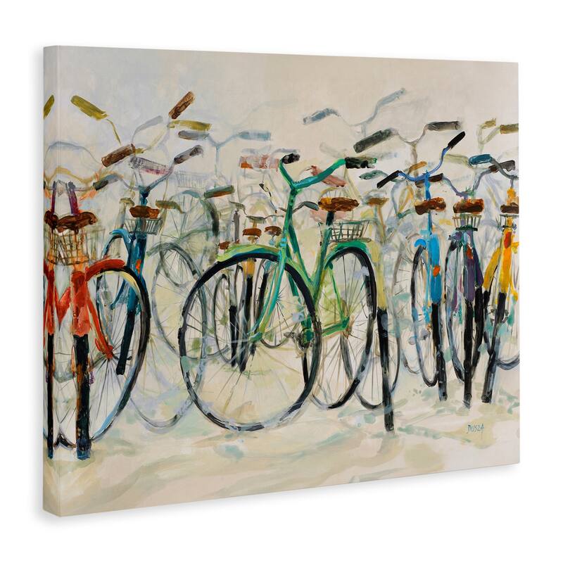 Stupell Group of Bicycles Canvas Wall Art Design By Dusza