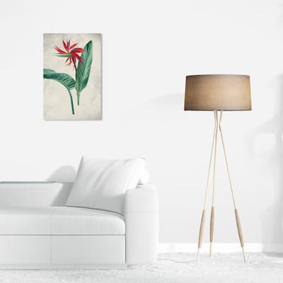 Wynwood Studio Canvas Floral and Botanical Leaves and Floral Green and Traditional Wall Art Canvas Print